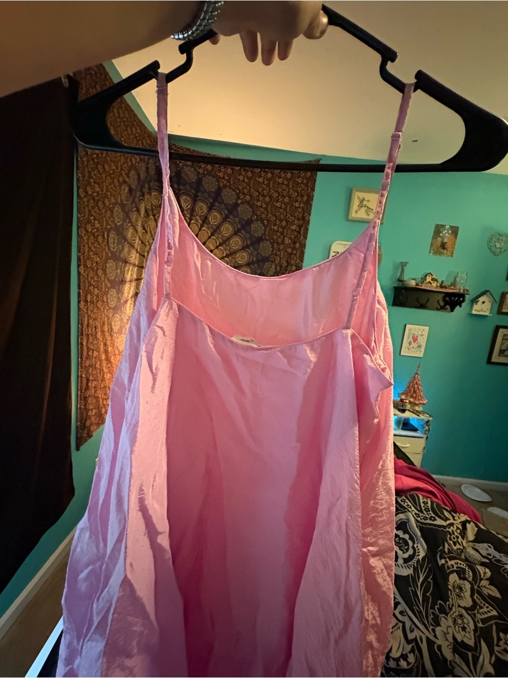 American Vintage Baby Doll Pink Midi/ Maxi Dress